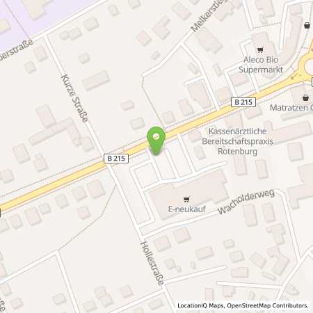 Standortübersicht der Strom (Elektro) Tankstelle: EWE Go GmbH in 27356, Rotenburg