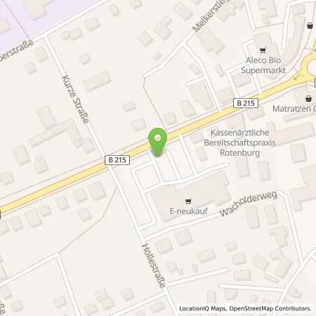 Standortübersicht der Tankstelle EWE Go GmbH in 27356 Rotenburg