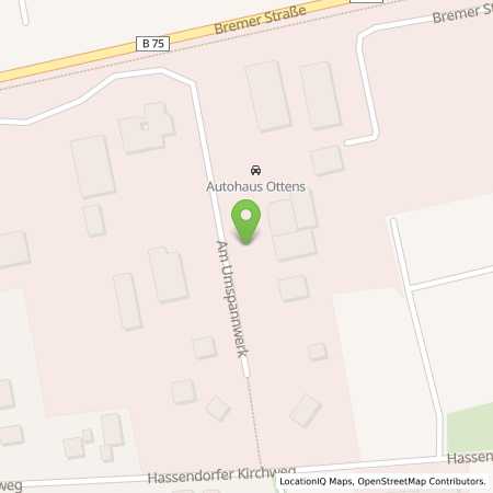 Standortübersicht der Strom (Elektro) Tankstelle: EWE Go GmbH in 27367, Sottrum