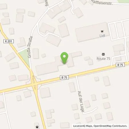 Standortübersicht der Tankstelle EWE Go GmbH in 27367 Sottrum