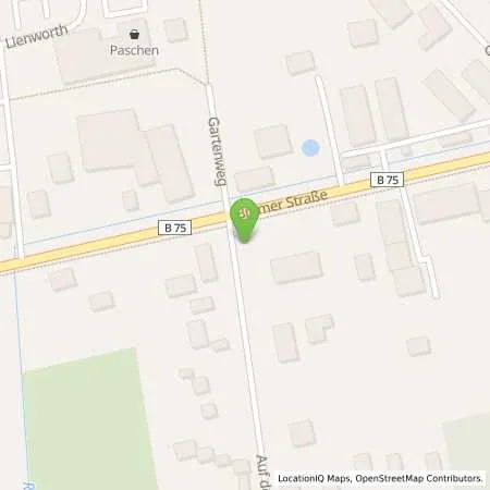 Standortübersicht der Tankstelle BürgerEnergieGenossenschaft Sottrum eG in 27367 Sottrum