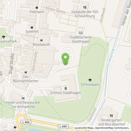 Standortübersicht der Tankstelle Westfalen Weser Netz GmbH in 31655 Stadthagen