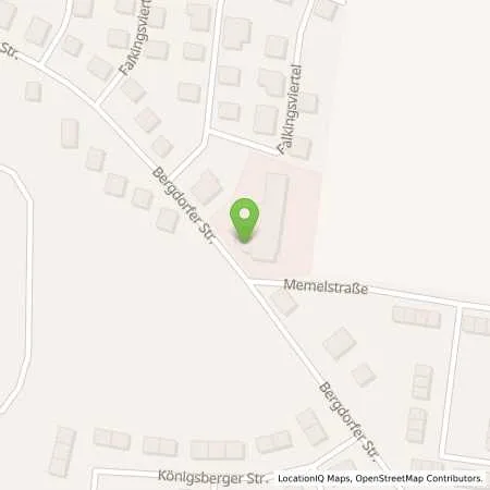 Standortübersicht der Tankstelle Autohaus Becker-Tiemann Schaumburg GmbH & Co. KG in 31675 Bückeburg