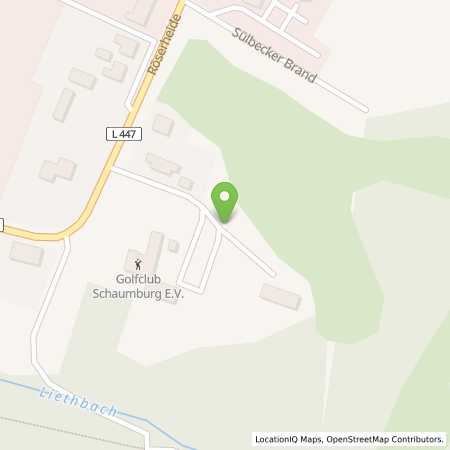 Standortübersicht der Strom (Elektro) Tankstelle: Westfalen Weser Netz GmbH in 31683, Obernkirchen