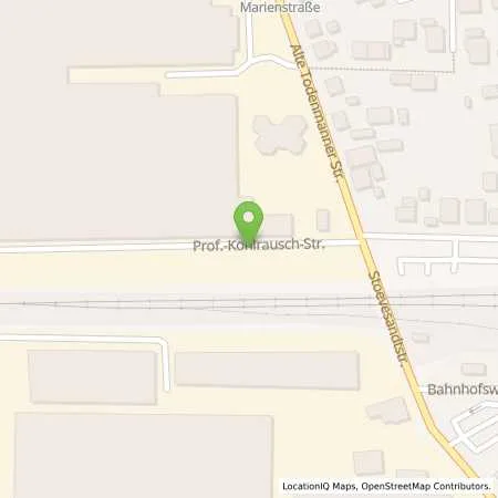 Standortübersicht der Tankstelle Stadtwerke Rinteln GmbH in 31737 Rinteln