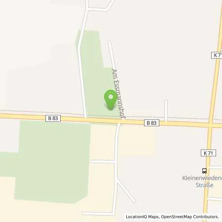 Standortübersicht der Tankstelle Stadtwerke Rinteln GmbH in 31737 Rinteln