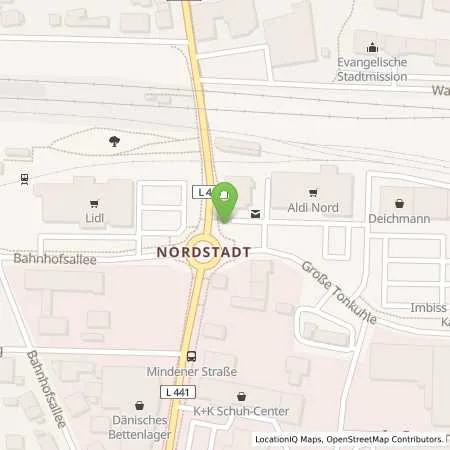 Standortübersicht der Tankstelle Stadtwerke Rinteln GmbH in 31737 Rinteln