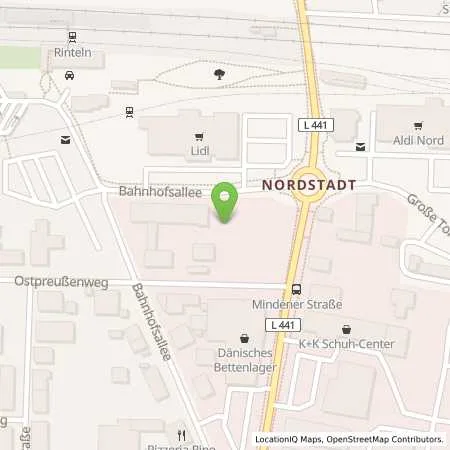 Standortübersicht der Tankstelle Comfortcharge GmbH in 31737 Rinteln