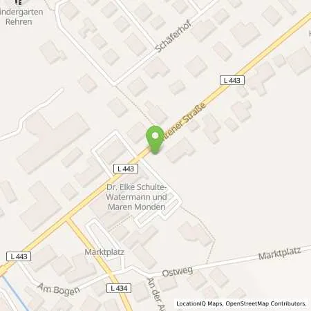 Standortübersicht der Tankstelle Stadtwerke Rinteln GmbH in 31749 Auetal