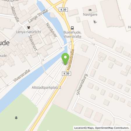 Standortübersicht der Strom (Elektro) Tankstelle: Stadtwerke Buxtehude in 21614, Buxtehude