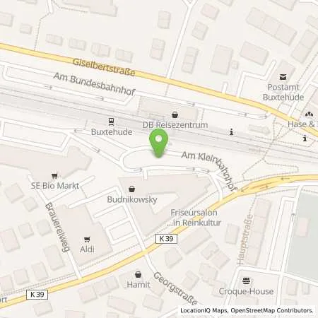 Standortübersicht der Tankstelle Stadtwerke Buxtehude in 21614 Buxtehude