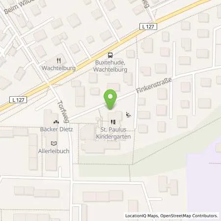 Standortübersicht der Tankstelle Stadtwerke Buxtehude in 21614 Buxtehude