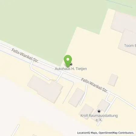 Standortübersicht der Tankstelle Autohaus H. Tietjen KG in 21614 Buxtehude