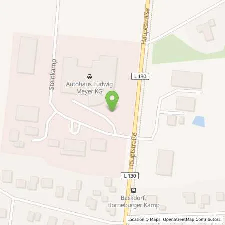 Standortübersicht der Tankstelle Autohaus Ludwig Meyer KG in 21643 Beckdorf