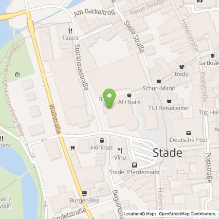 Standortübersicht der Strom (Elektro) Tankstelle: Stadtwerke Stade GmbH in 21682, Stade