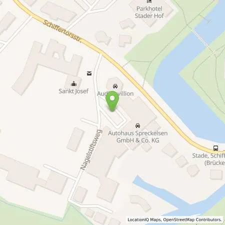 Standortübersicht der Tankstelle Stadtwerke Stade GmbH in 21682 Stade