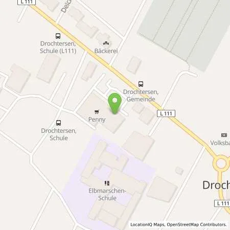 Standortübersicht der Tankstelle EWE Go GmbH in 21706 Drochtersen