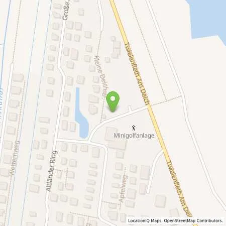 Standortübersicht der Tankstelle Westfalen AG in 21723 Hollern (Twelenfleth)