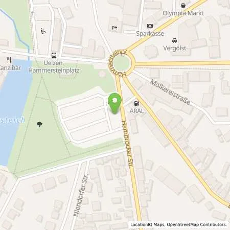 Standortübersicht der Tankstelle Stadtwerke Uelzen GmbH in 29525 Uelzen