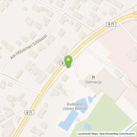 Standortübersicht der Tankstelle Stadtwerke Uelzen GmbH in 29525 Uelzen