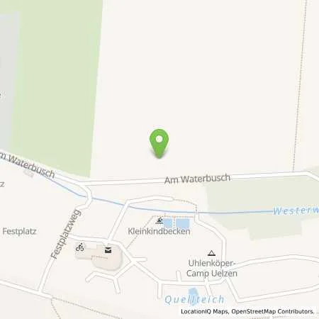 Standortübersicht der Tankstelle Uhlenköper-Camp Körding GbR in 29525 Uelzen