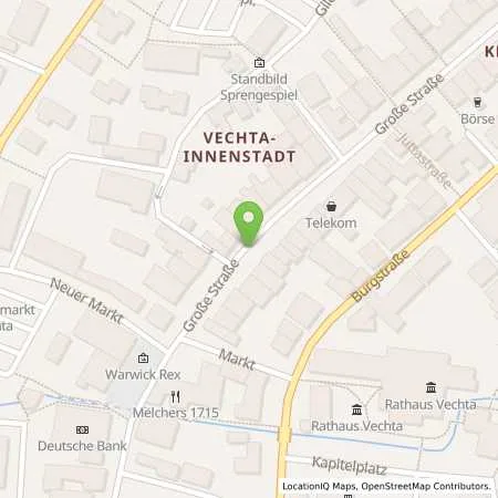 Standortübersicht der Tankstelle Wasserwerk Vechta - Eigenbetrieb Stadt Vechta in 49377 Vechta