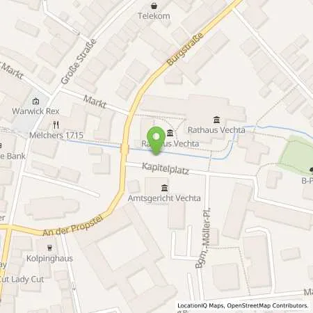 Standortübersicht der Tankstelle Wasserwerk Vechta - Eigenbetrieb Stadt Vechta in 49377 Vechta