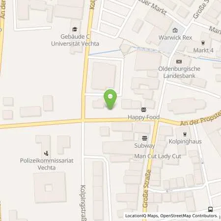 Standortübersicht der Tankstelle Wasserwerk Vechta - Eigenbetrieb Stadt Vechta in 49377 Vechta