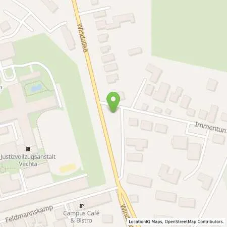 Standortübersicht der Tankstelle Wasserwerk Vechta - Eigenbetrieb Stadt Vechta in 49377 Vechta