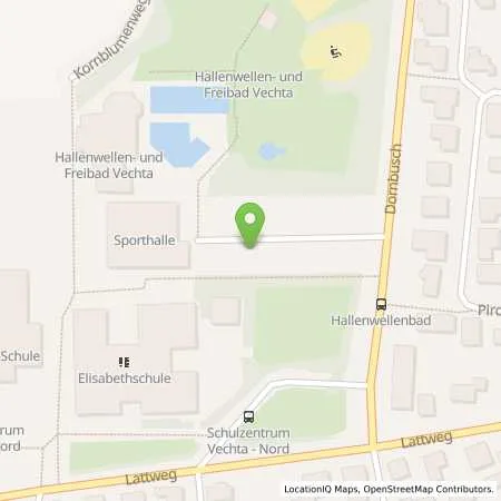 Standortübersicht der Tankstelle Wasserwerk Vechta - Eigenbetrieb Stadt Vechta in 49377 Vechta