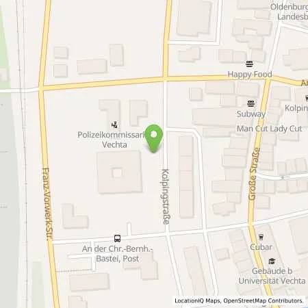 Standortübersicht der Tankstelle Wasserwerk Vechta - Eigenbetrieb Stadt Vechta in 49377 Vechta