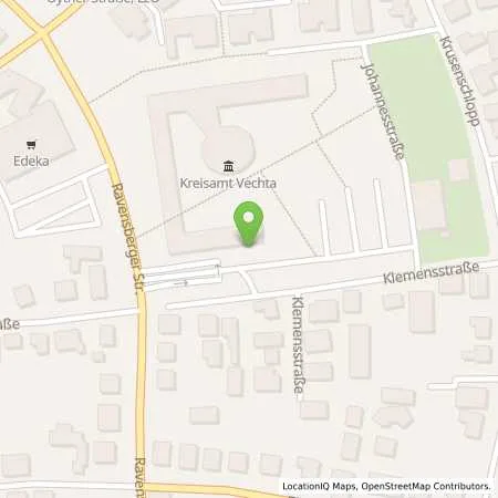 Standortübersicht der Tankstelle Wasserwerk Vechta - Eigenbetrieb Stadt Vechta in 49377 Vechta