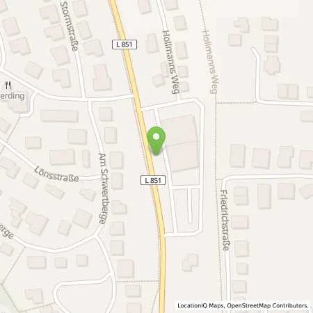 Standortübersicht der Tankstelle Alfons Diekmann GmbH Elektroanlagen in 49401 Damme