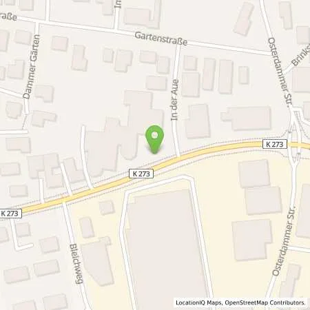 Standortübersicht der Tankstelle Autohaus Benno Goda GmbH in 49401 Damme