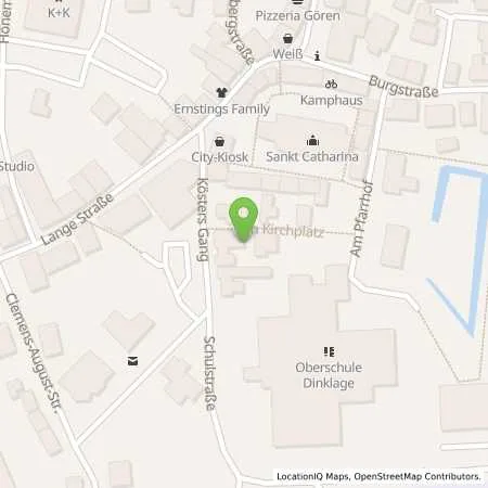 Standortübersicht der Tankstelle Stadt Dinklage - Der Bürgermeister in 49413 Dinklage