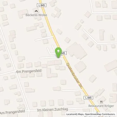 Standortübersicht der Tankstelle Autohaus Ruhe GmbH in 49413 Dinklage