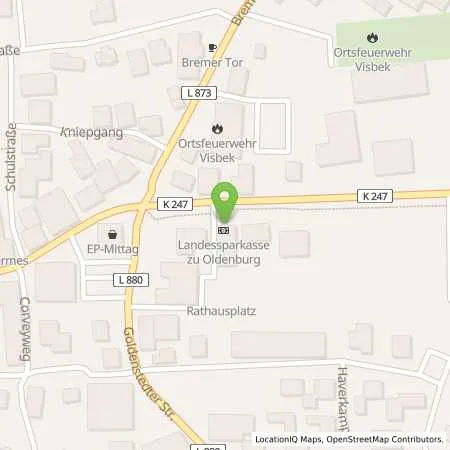 Standortübersicht der Tankstelle EWE Go GmbH in 49429 Visbek