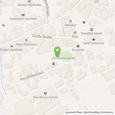 Standortübersicht der Tankstelle innogy eMobility Solutions GmbH in 49439 Steinfeld