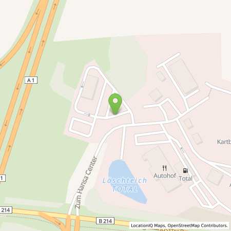 Standortübersicht der Strom (Elektro) Tankstelle: EWE Go GmbH in 49451, Holdorf