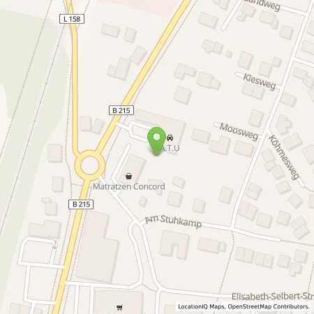 Standortübersicht der Tankstelle Allego GmbH in 27283 Verden