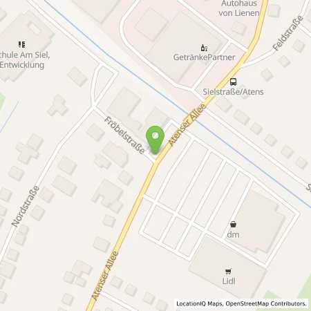 Standortübersicht der Tankstelle Lidl Dienstleistung GmbH & Co. KG in 26954 Nordenham