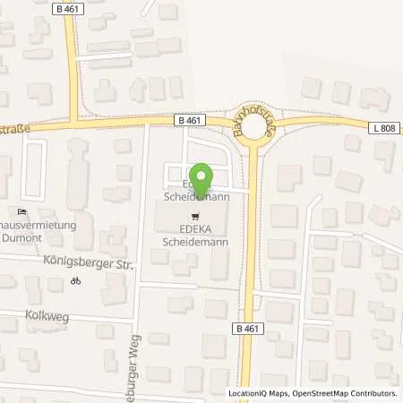 Standortübersicht der Tankstelle EWE Go GmbH in 26409 Wittmund (Carolinensiel)