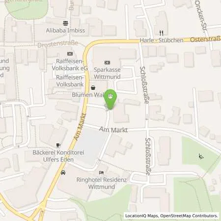 Standortübersicht der Tankstelle Energiegenossenschaft für Wittmund eG in 26409 Wittmund