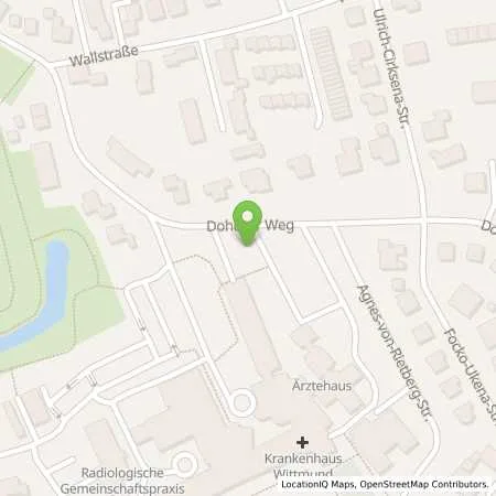 Standortübersicht der Tankstelle Energiegenossenschaft für Wittmund eG in 26409 Wittmund