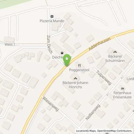 Standortübersicht der Tankstelle EWE Go GmbH in 26427 Neuharlingersiel