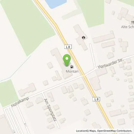 Standortübersicht der Tankstelle EWE Go GmbH in 26427 Esens