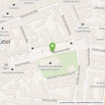 Standortübersicht der Tankstelle Stadtwerke Wolfenbüttel GmbH in 38300 Wolfenbüttel