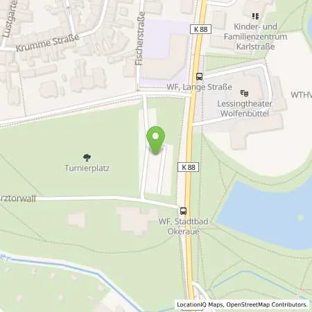 Standortübersicht der Tankstelle Stadtwerke Wolfenbüttel GmbH in 38300 Wolfenbüttel