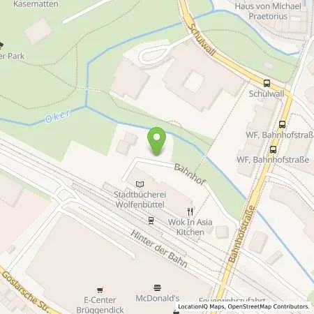 Standortübersicht der Tankstelle Stadtwerke Wolfenbüttel GmbH in 38300 Wolfenbüttel