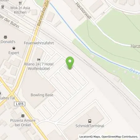 Standortübersicht der Tankstelle Stadtwerke Wolfenbüttel GmbH in 38300 Wolfenbüttel